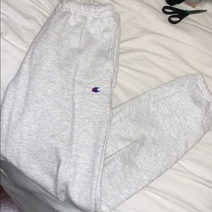 champion reverse weave joggers